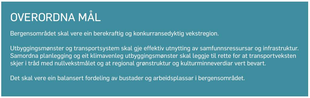 Regional areal- og transportplan for