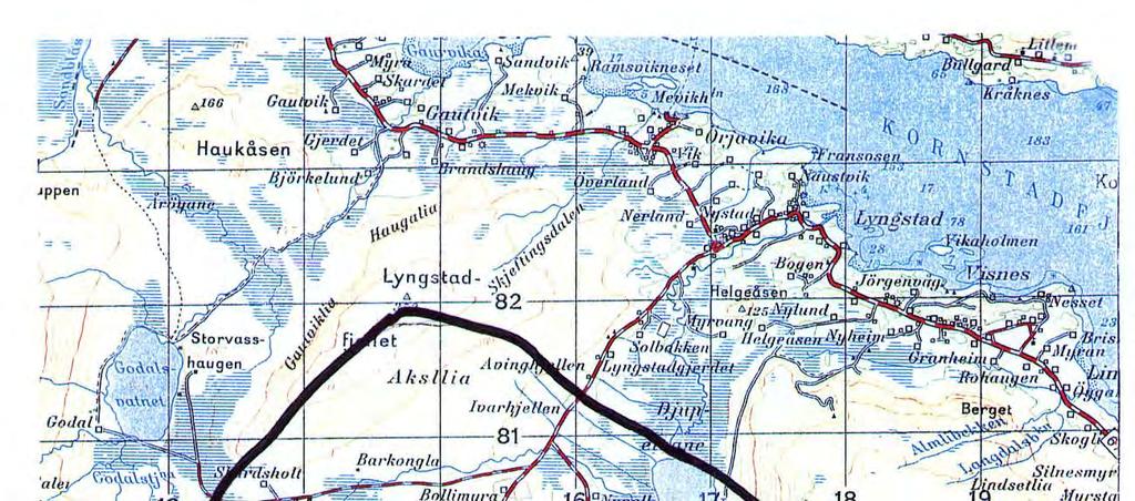 4.6 Lyngstadvannet i Møre og Romsdal, Eide kommune Lyngstadvatnet og dets nedbørfelt er vist i figur 2.
