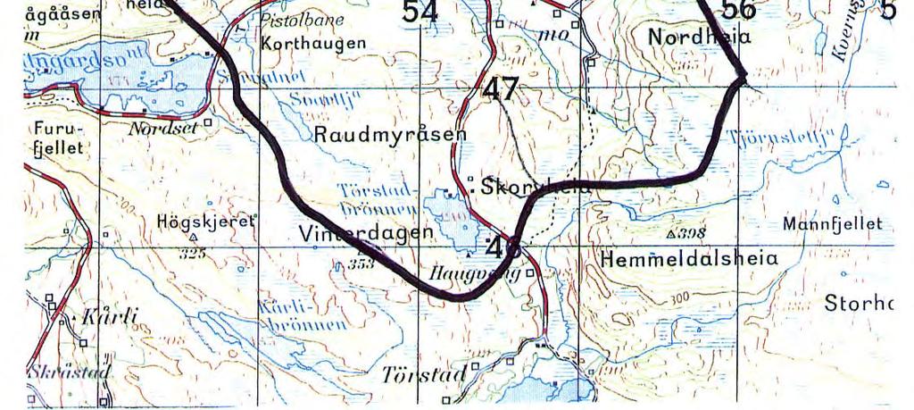 er på beskjedne 6,6 km 2 vises i