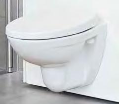 74 75 LA WC STOLEN BLI EN INNREDNINGSDETALJ Vegghengte wc er ikke bare pene, de er også veldig praktiske. Der blir f.eks.