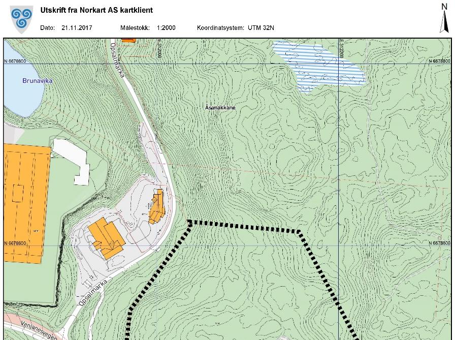 a) Føremålet med planen Føremålet med planarbeidet er å regulere arealet til næring/industri og tilhøyrande infrastruktur.