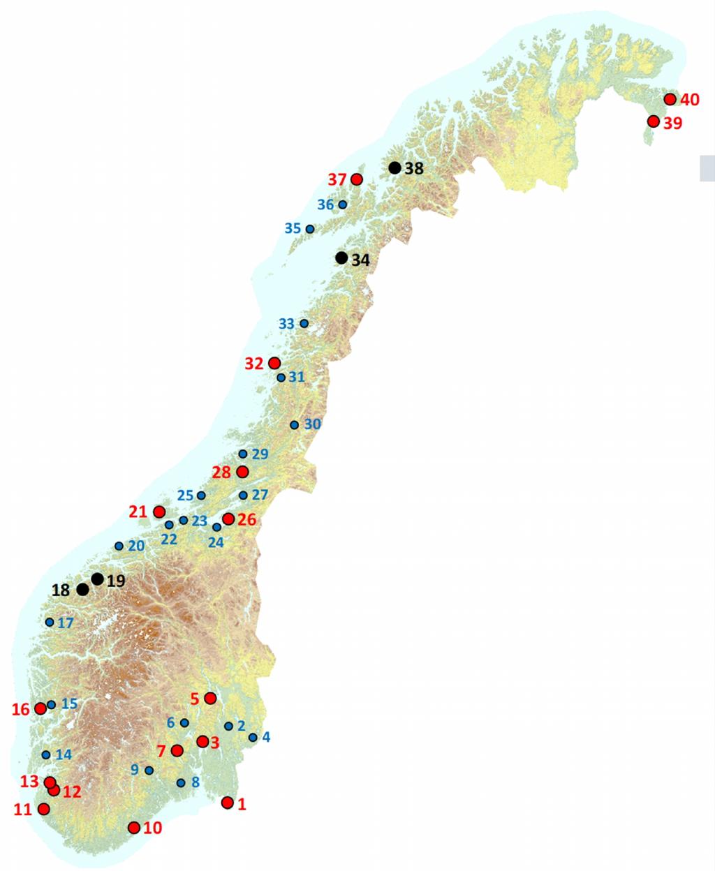 Overvåking av elvemusling 218-223 Lok nr 21 22 23 24 25 26 27 28 29 3 31 32 33 34 35 36 37 38 39 4 Fylke (Sør-)Trøndelag (Sør-)Trøndelag (Sør-)Trøndelag (Sør-)Trøndelag (Sør-)Trøndelag