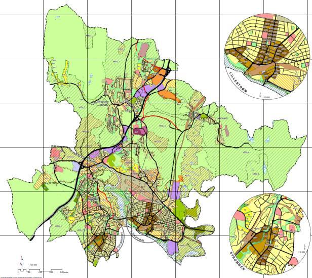Bestemmelser til sentrumsfrmål i kmmuneplanen Kmmuneplankart 2015-2026 Ved avgrensning av planmråde er et kvartal minste reguleringsenhet.