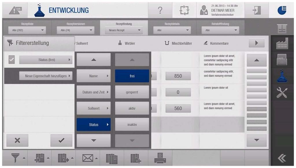 1 Design 7 (54) Produkt: Graphic user interfaces (51) Klasse: 14-04 (72) Designer: Michael Link, Auerbacherweg