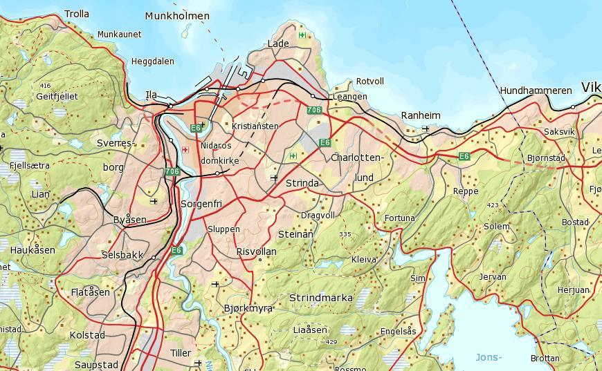 1 Innledning Rotvoll Eiendom AS utfører områderegulering på Øvre Rotvoll, se Figur 1. I den forbindelse er Multiconsult AS engasjert som geoteknisk rådgiver.