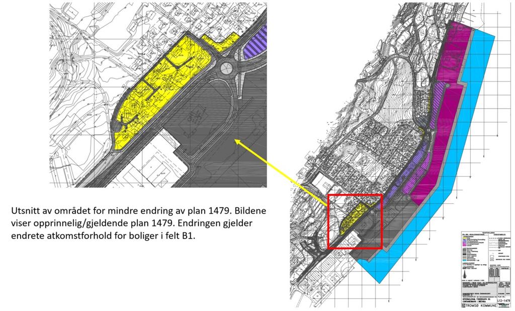 03 Planfakta Statens vegvesen har tidligere fremmet et forslag til endring av atkomstsituasjonen for beboere på østsiden av Njords veg.