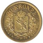 300 53 2 kr jubileum 1914 i kvalitet 1+ og 2 kr 1915 i kvalitet 1. 300 54 2 kr 1915 i kvalitet 1/1+. 300 55 2 kr 1915 og 1917 i kvalitet 1/1+ og god 1. 350 56 2 kr 1916 i kvalitet 1+.