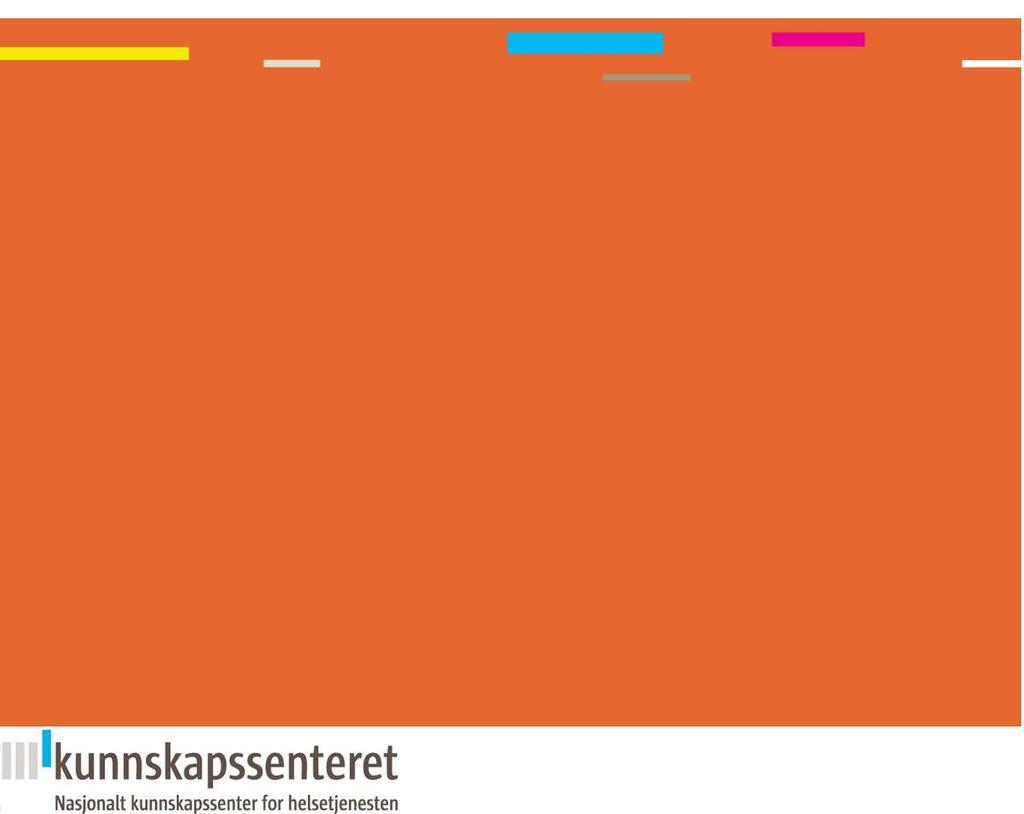 Pasienterfaringer med norske sykehus i 2014