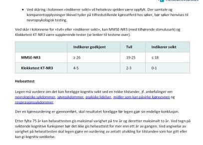 vurderingen Husk at folk med