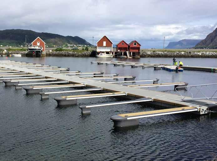 2019 Trygghet Det gode liv for mennesker og båter Få, om noen, er mer entusiastiske enn båtfolket. Å få plass i en marina der båten er trygg og små og store trives, betyr mye.