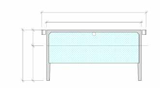 Strøm, lys og vannposter kan enkelt festes til aluminiumslokk som ligger over strøm-/vannuttakene. Classic flytebrygge i betong har pent design og sklisikker overflate.