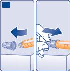 Kast nålen på en forsvarlig måte og sett pennehetten på igjen etter hver injeksjon. Når pennen er tom, kastes den uten påsatt nål slik som instruert av legen, sykepleieren eller lokale myndigheter.