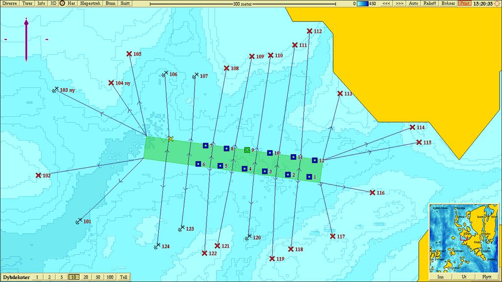 Vedlegg A: Kart over lokaliteten Alle kart er med kartdatum WGS84. Hovedstrømretning for spredningsstrøm er mot sørvest og markeres med gul pil i Figur A-2. Figur A-1.