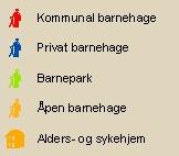 Videre er det lokalisert diverse handels- og næringsområder, blant annet bensinstasjon og verkstedsbedrifter, i området mellom Oslinjen og Fanaveien like sørvest for planområdet. Figur 6.