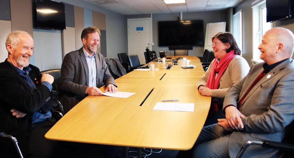 Administrativ organisering Harald Horne er hovedprosjektleder. Syv fylkesdirektører som fungerer hovedprosjektleders ledergruppe.