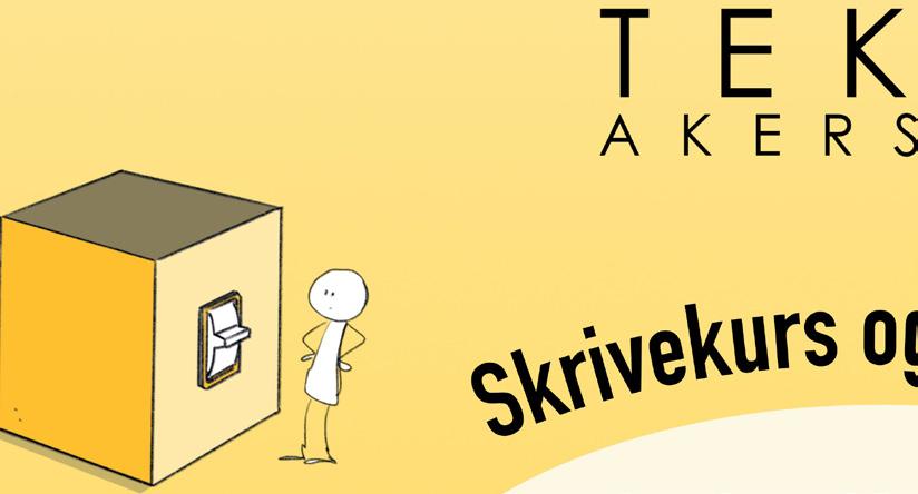 De to første timene skriver vi korte tekster utfra forskjellige inspirerende skriveøvelser.