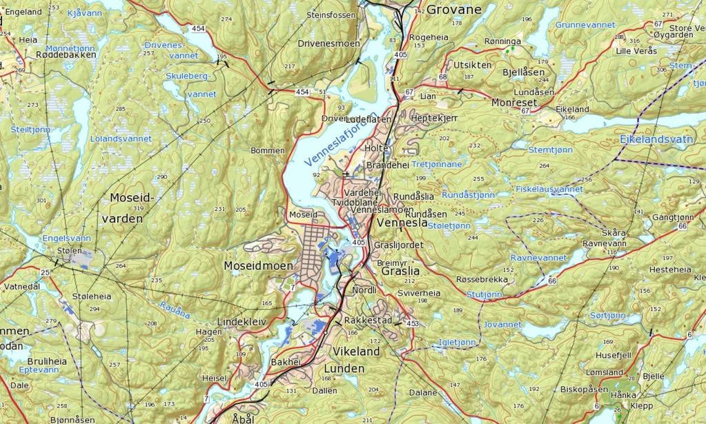 Utdrag fra planprogrammet: I kap. 9.1 under "Tema som skal konsekvensutredes" står det følgende: "Landskapsbilde/bymiljø Temaet omhandler de visuelle kvalitetene i omgivelsene.