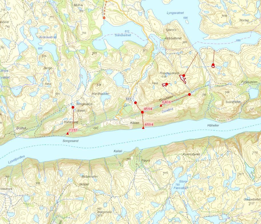 Side 6 Lysefjordpakken NVE har mottatt fire søknader fra Småkraft AS om å bygge vannkraftverk i Daladalen og Skurvedalen i Forsand kommune i Rogaland.