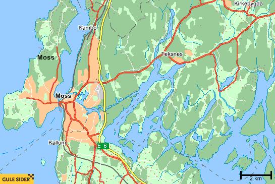 Dalen Augerød Sperrebotn Guthusbekken Ørejordet Årvoldbekken Vaskeberget Støabekken 1 Huggenesbekken Figur 2.4. Prøvetaking i nedbørfeltet til vestre Vansjø og Mosseelva.