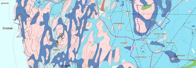 Side 4 av 21 4 NATURGRUNNLAG OG GEOLOGISKE FORHOLD Nedbørfeltet til Odalsbekken består hovedsakelig av jordbruksområder og mindre åsrygger med fjell.