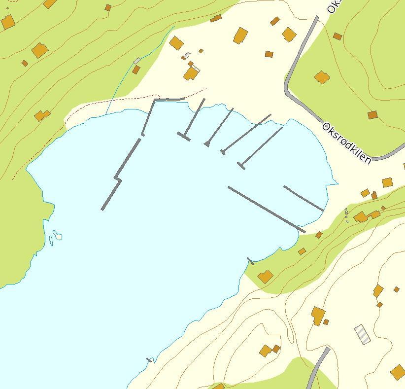 PLANPROGRAM 5 (14) 1. INNLEDNING 1.1 Formål med planarbeidet Tiltakets hovedgrep er å flytte Oksrødkilen flytebrygge med 62 båtplasser fra nordsiden til sydsiden av Oksrødkilen.