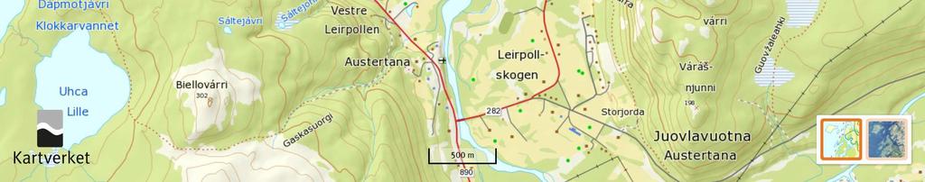 navnene Leirpollskogen