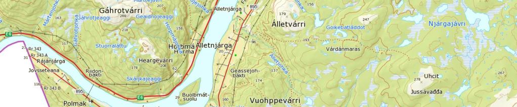 norske navnene Alleknjarg og Polmak