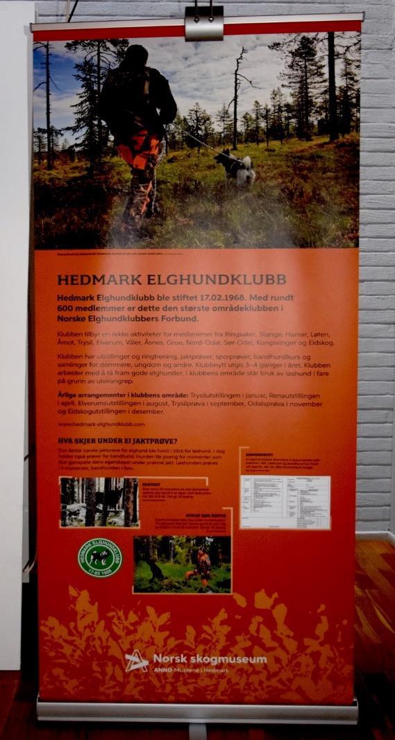 Utstilling Elghunder og Elgjakt på Norsk Skogmuseum bidro
