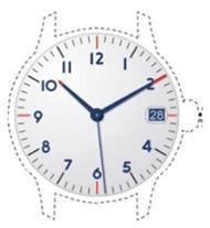 Design 12 (54) Produkt: Watch dials (51) Klasse: 10-07 (72) Designer: Manfred Brassler, Hafenweg 46, 48155 MÜNSTER, Tyskland (DE) 12.