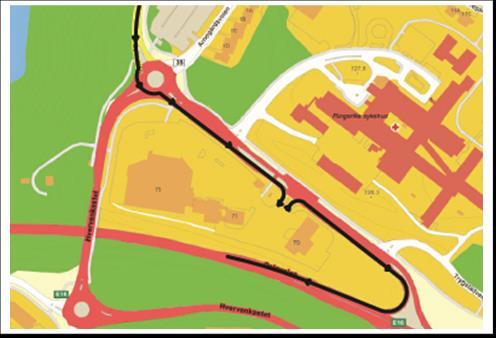 Dette medfører også stor trafikkbelastning i Dr Åstas gt. og krysset Dr Åstas gate X Osloveien. Krysset er kritisk mht trafikkapasitet og fremkommelighet i dag.