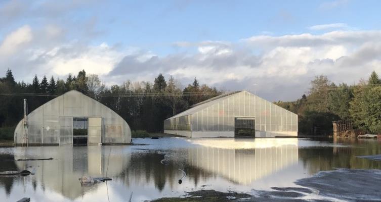 fareområde for flom. Mest utsatt er vannverket i Froland, en campingplass på Risdal, et fremtidig næringsområde på Hynnekleiv (foreslått utgår) og et fremtidig LNF-område for spredd boligbygging.