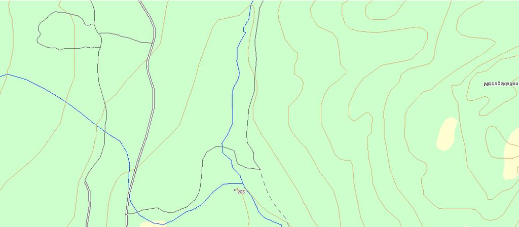 000 Naturtypelokalitet/kjerneområde Rutenett 1km