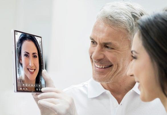 Vis dine pasienter mulighetene for å forbedre smilet på noen få minutter på din ipad.