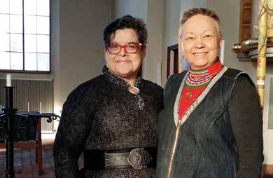 De prisas för sin insats för kyrkan Genom projektet Staakebaalka har Birgitta Ricklund och Anna-Stina Svakko synliggjort samisk identitet och mångfald i Svenska kyrkan och bidragit till ökad trygghet