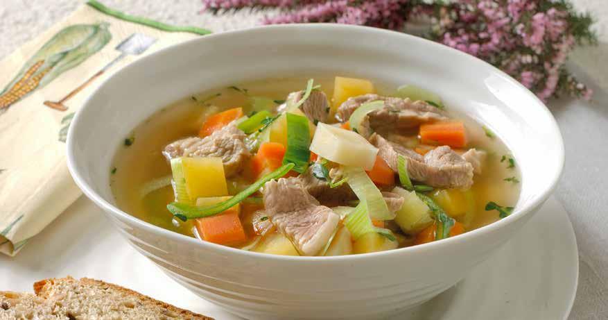 Har du forresten tenkt på at du kan skjære kjøttet i strimler og servere i suppe?