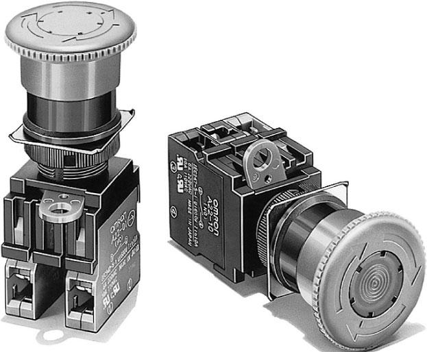 Vedlegg 3 Emergency Stop Switch A22E Install in 22-dia. or 25-dia.