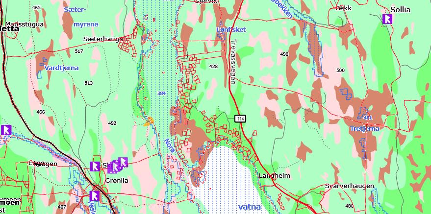 DSB sin veileder for Risiko og sårbarhetsanalyse i arealplanlegging 2017.