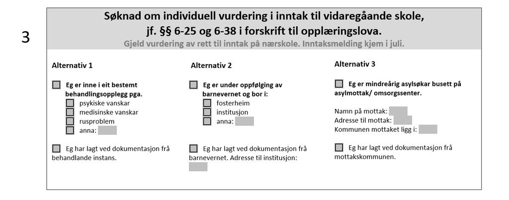 Andre med frist 1.