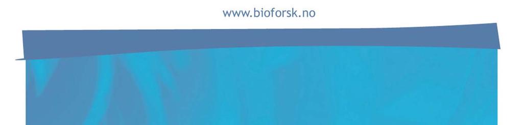 Bioforsk Rapport Vol. 8 Nr.