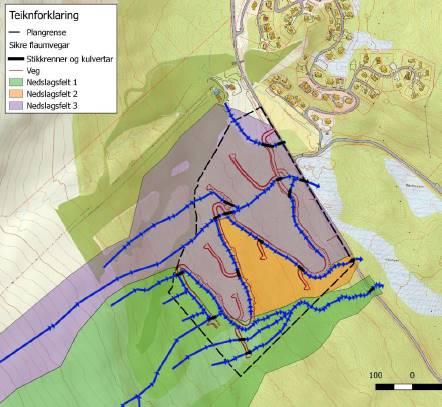 Nordplan side 14 Reguleringsplan for Fjellsida Lemonsjøen Andre forhold i ROS-analysa Radon Det er ikkje gjennomført radonregistreringar i grunnen.