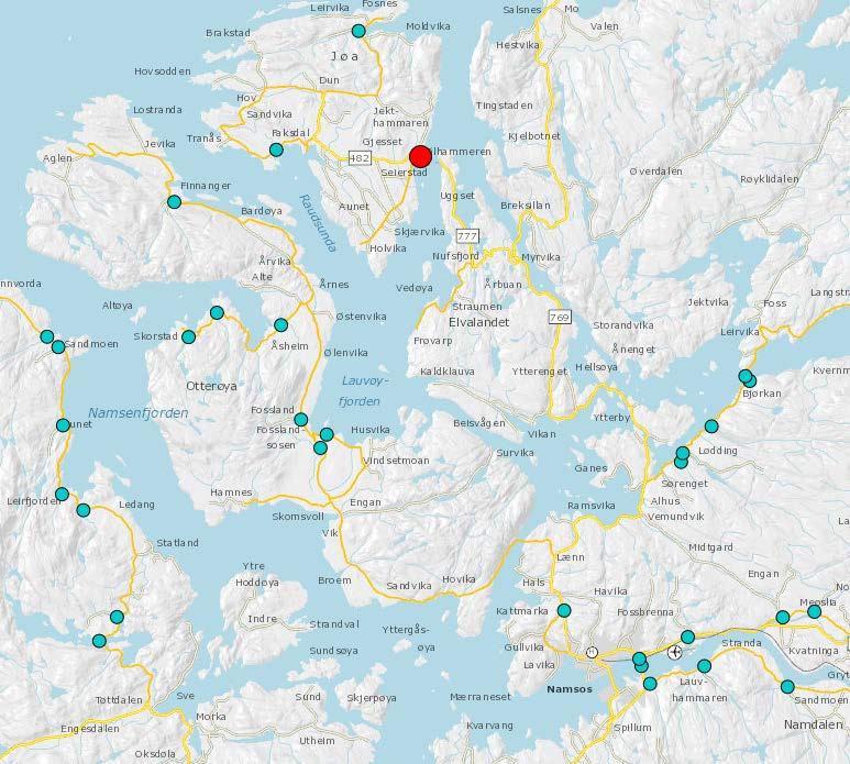 Bru til Jøa, Nord-Trøndelag. Ferjeavviklingsprosjekt. Brulaget har arbeidet i snart 40 år for å få fastlandsforbindelse ut til øya.