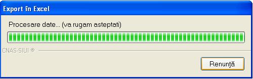 Figura 4.32 - Dialog de confirmare Stergere Pacientul este sters din lista doar daca Utilizatorul confirma operatia de stergere, caz in care lista se actualizeaza corespunzator. 4.1.