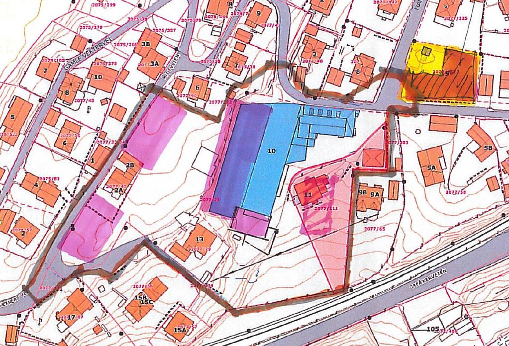 1 Bakgrunn Ved Greåker i Hans Børstads vei 10-12 i Sarpsborg kommune planlegges det en omregulering av tomt tidligere benyttet til fellesvaskeri.