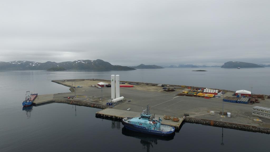 LNG bunkringsanlegg på Polarbase Informasjon til