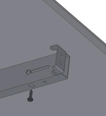 7.3 Plassering av forsargsbeslag 7.3.1 Til montering av treforsarg medfølger