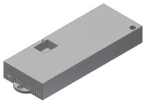Endestikk2,2 KΩ, gul 97702-433 Opphengsplate for styring 30-67840-6 Betjening standard, (3x6 cm) Inkl.