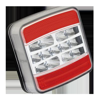 Baklykt LED 12/24V 7 polet AMP 1.