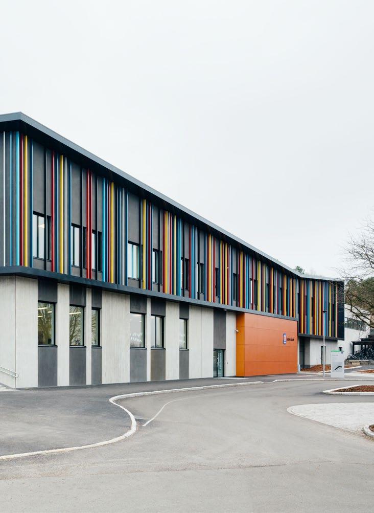 Bygget for å vare Justvik skole i Kristiansand er en av Norges første OPS-skoler utenfor