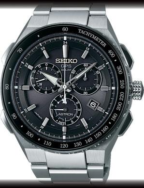 100 m. 23.950-6 SEIKO ASTRON GPS SOLAR TITAN. SSE109J1. 3 hands.