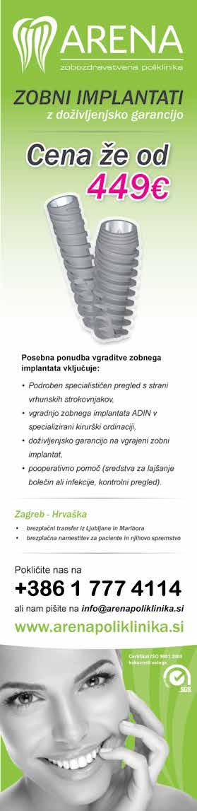 Za daljše časovno obdobje je implantat lahko estetsko boljša in lažja rešitev za vzdrževanje ustne higiene kot mostiček. Kako se vgradi implantat? Najprej je treba vgraditi implantat v kost.